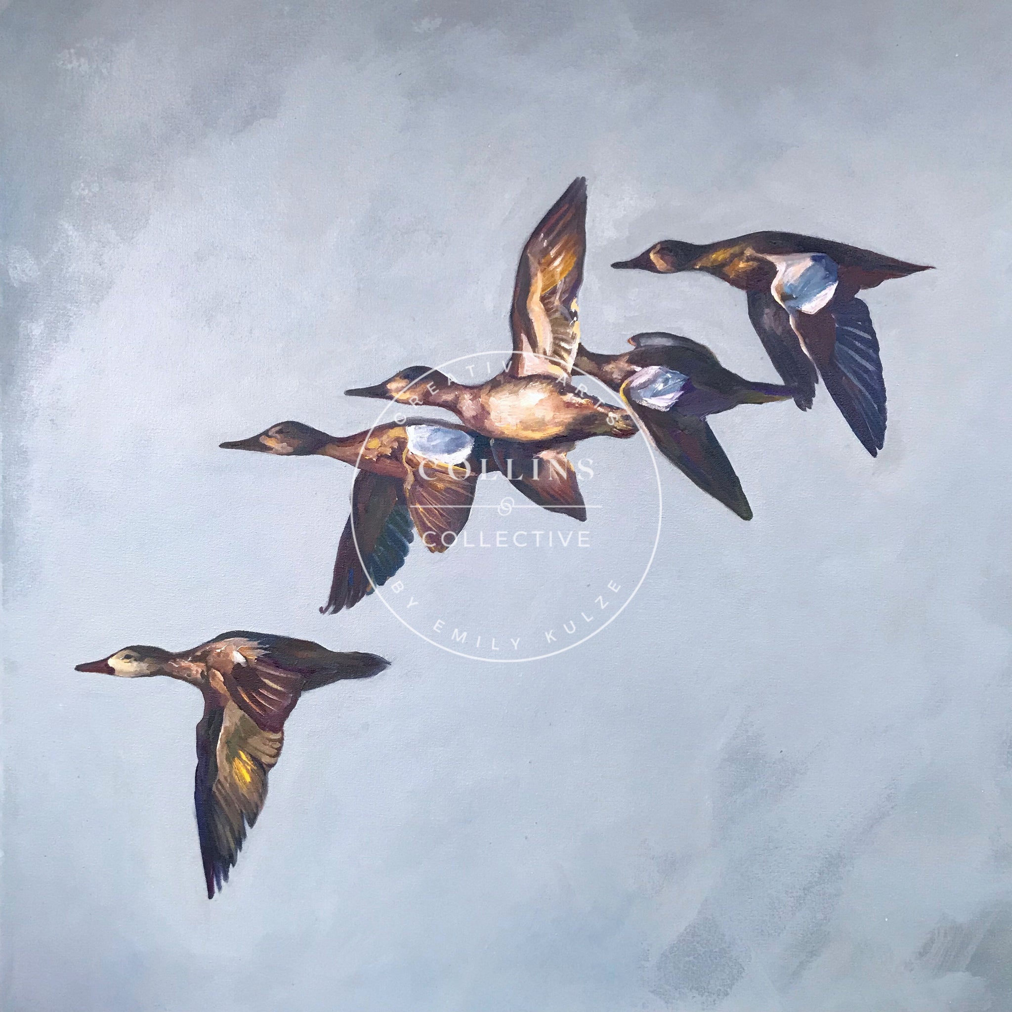 Five in Flight Print