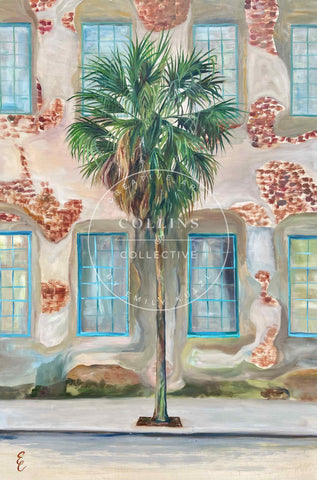 Charleston Palm Print