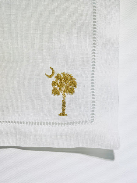 South Carolina - Embroidered Napkins