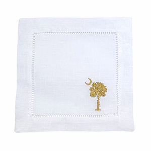 South Carolina - Embroidered Napkins