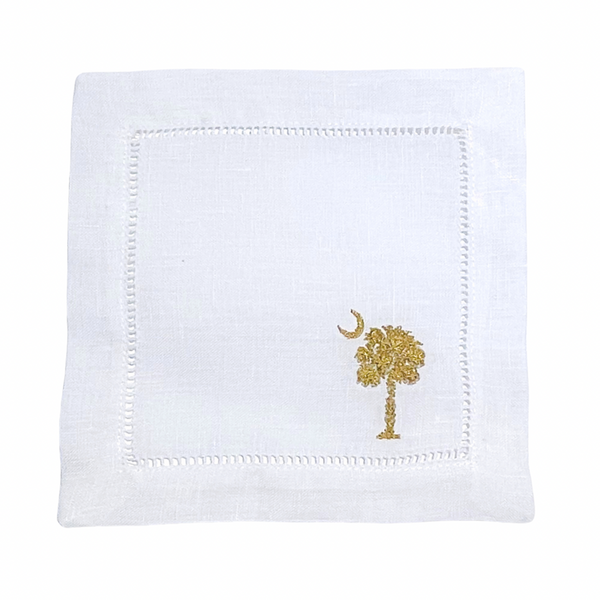 South Carolina - Embroidered Napkins